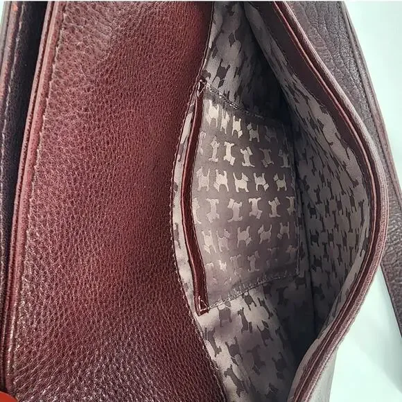 Radley London Dark Brown Pebbled Leather Crossbody Bag - Picture 9 of 13